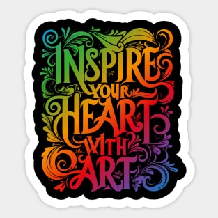 Inspire Your Heart with Art Day – January Sticker